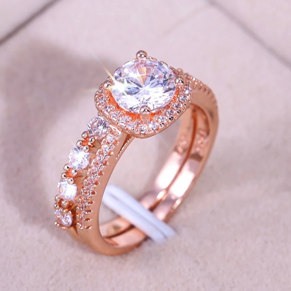 ✨2 Piece Rose Gold Set✨18K Rose Gold Plated✨ - Picture 4 of 9